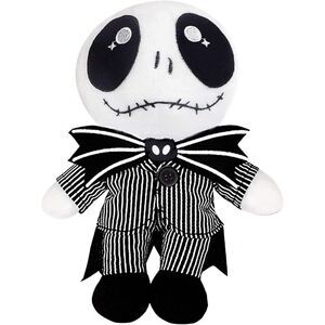 Jack Skellington Plush — Nightmare Before Christmas Stuffed Doll, 9.5"